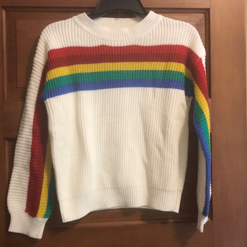 Ivy Rose Medium Rainbow Sweater
